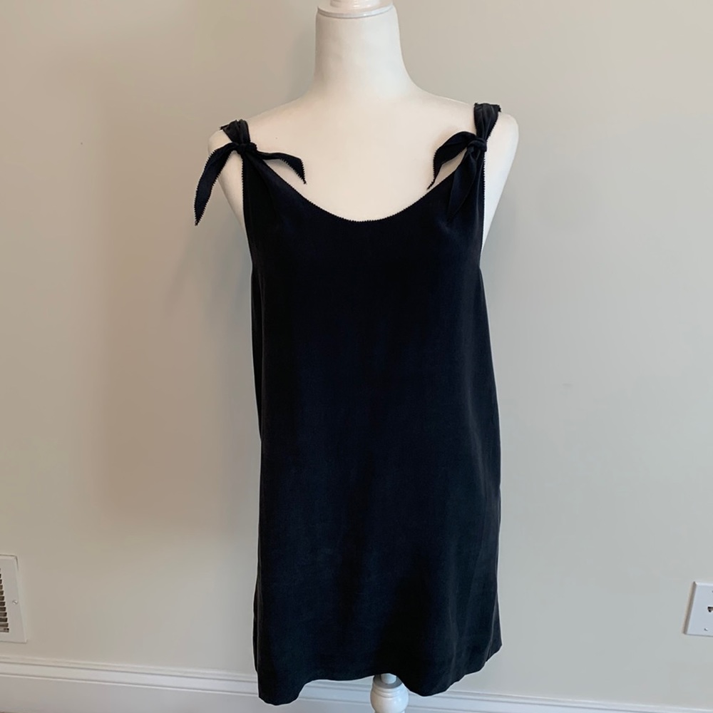 Joie 100% Silk Grey tunic Tank Top or mini dress Shopbop S $189